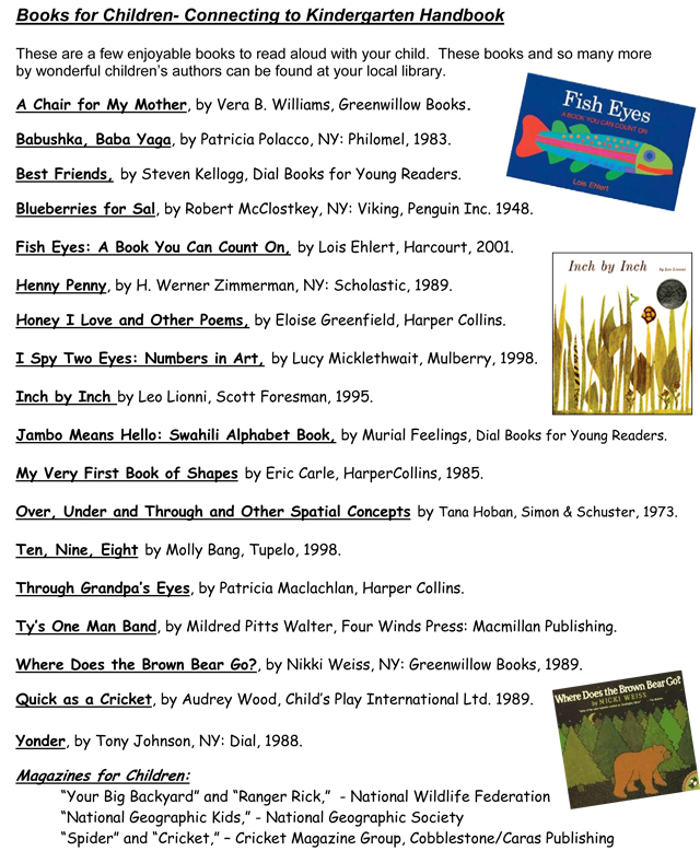 Books for children